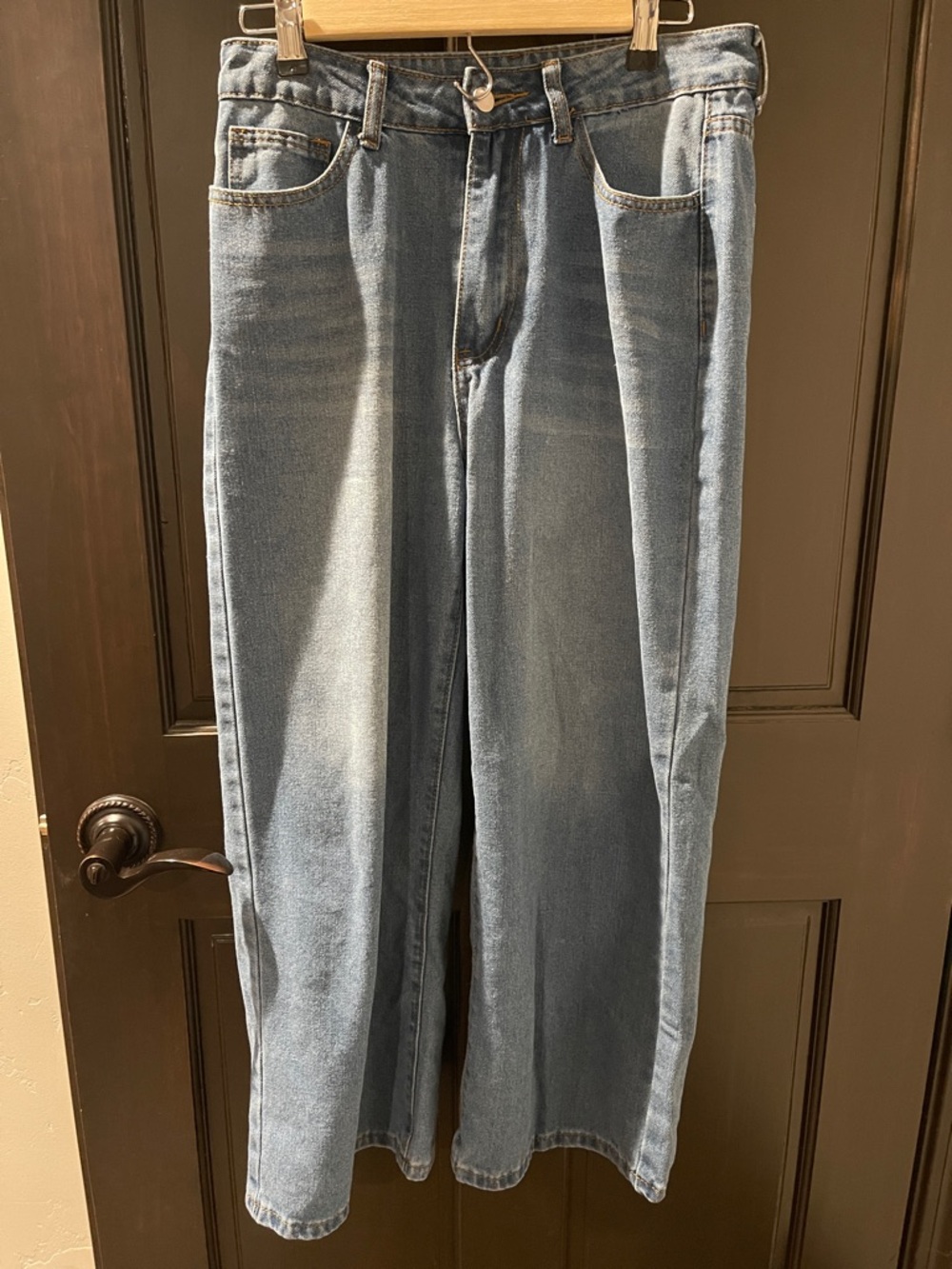Light Blue wide Leg Jeans